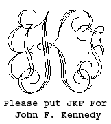 Interlocking Monogram (3 initials)